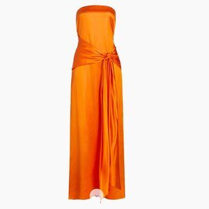 NEW WITH TAGS - SIMON MILLER Fia Gown Orange Size 6